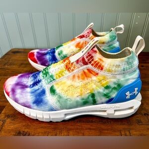 Under Armour HOVR Phantom Slip Pride Edition Tie-Dye Sneakers